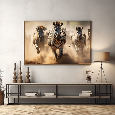 Grand Tableau Zèbre